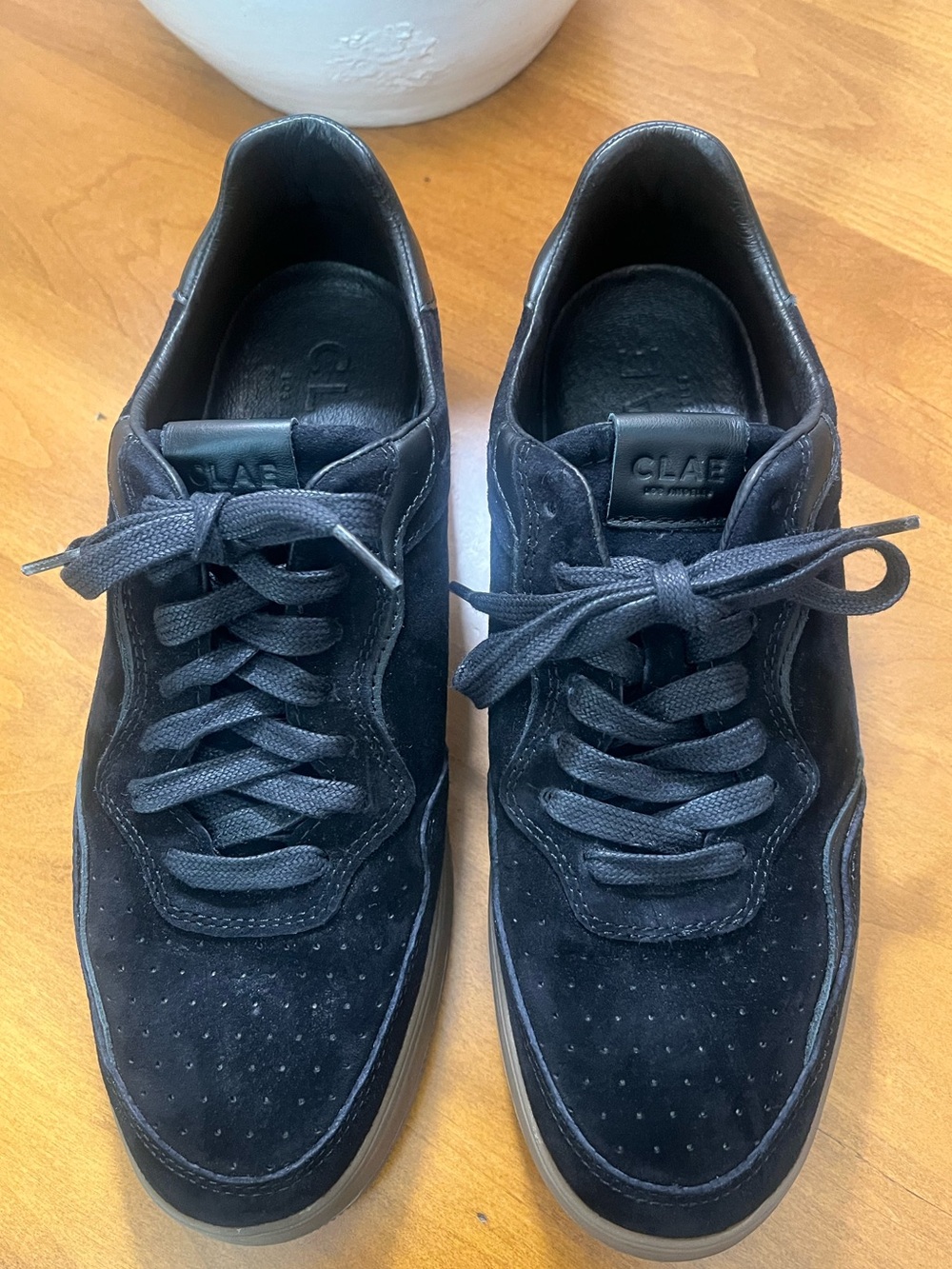 CLAE Haywood Black Dark Gum Men - Sneakers Clae - Size 9 • EUC